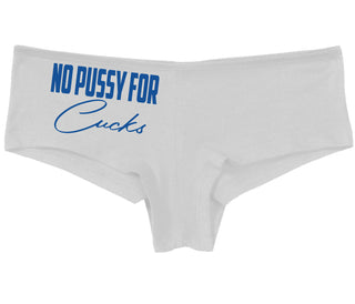 No Pussy For Cucks - White Boy Short