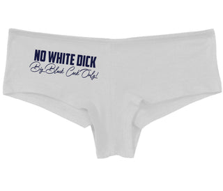 No White Dick - Big Black Cock Only - White Boy Short