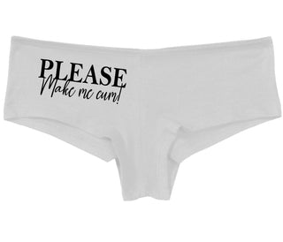 Please Make Me Cum - White Boy Short