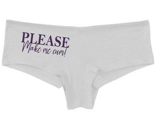 Please Make Me Cum - White Boy Short