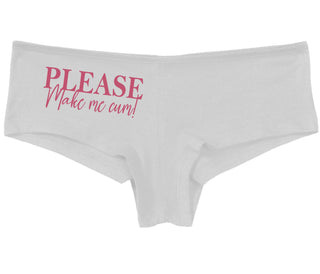Please Make Me Cum - White Boy Short