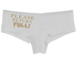 Please Return Full - White Boy Short