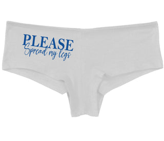 Please Spread My Legs - White Boy Short