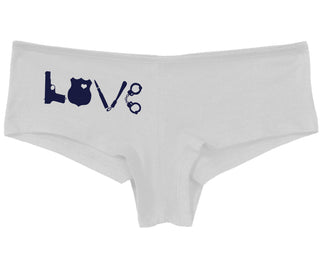 Police Love - White Boy Short