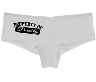 Property Of Daddy - Athletic Look - White Boy Short