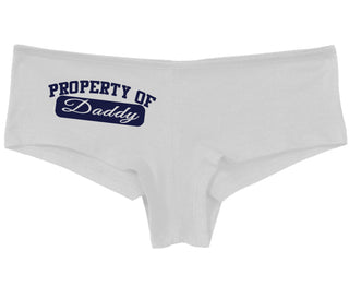 Property Of Daddy - Athletic Look - White Boy Short