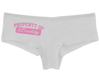 Property Of Daddy - Athletic Look - White Boy Short