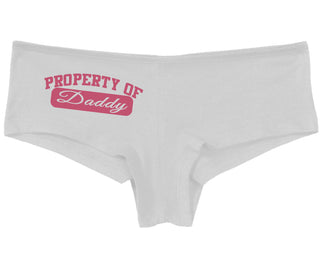 Property Of Daddy - Athletic Look - White Boy Short