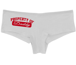 Property Of Daddy - Athletic Look - White Boy Short