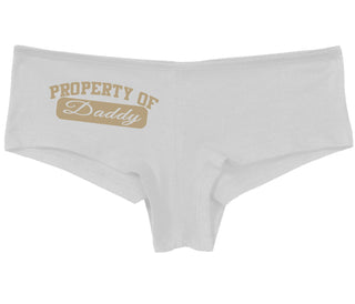 Property Of Daddy - Athletic Look - White Boy Short