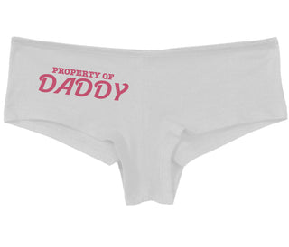 Property Of Daddy - White Boy Short