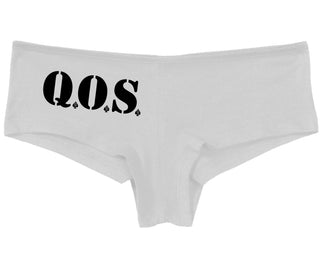QOS - Queen of Spades - White Boy Short