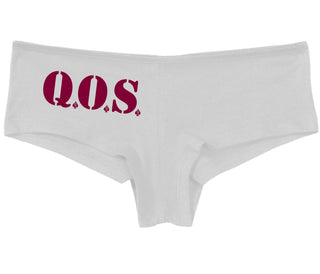QOS - Queen of Spades - White Boy Short