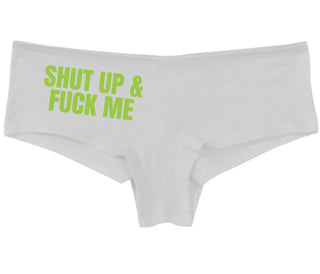Shut Up and Fuck Me - White Boy Short