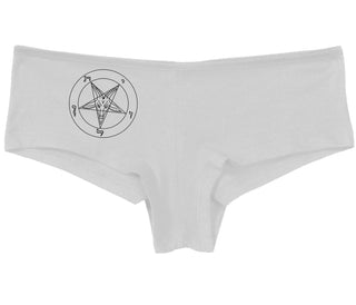 Sigil Of Baphomet - Church of Satan - White Boy Short
