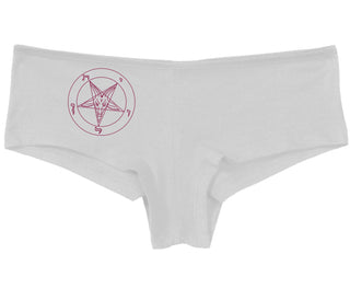 Sigil Of Baphomet - Church of Satan - White Boy Short