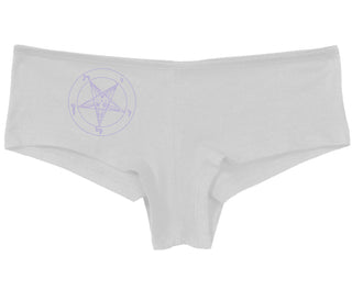 Sigil Of Baphomet - Church of Satan - White Boy Short