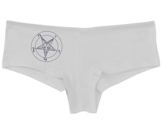 Sigil Of Baphomet - Church of Satan - White Boy Short