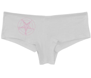 Sigil Of Baphomet - Church of Satan - White Boy Short