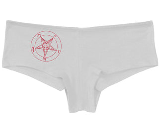 Sigil Of Baphomet - Church of Satan - White Boy Short