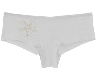 Sigil Of Baphomet - Church of Satan - White Boy Short