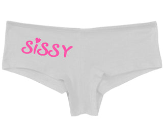 Sissy - White Boy Short