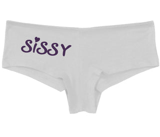 Sissy - White Boy Short
