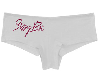 Sissy Boi - White Boy Short