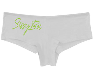 Sissy Boi - White Boy Short
