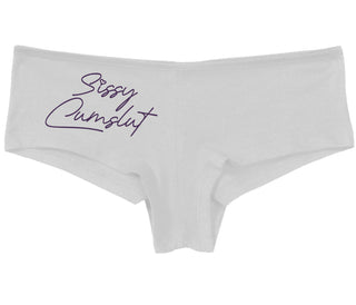 Sissy Cumslut - White Boy Short