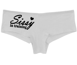 Sissy In Training - White Boy Short