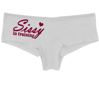 Sissy In Training - White Boy Short