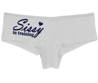Sissy In Training - White Boy Short