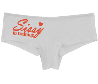 Sissy In Training - White Boy Short