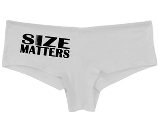 Size Matters - White Boy Short
