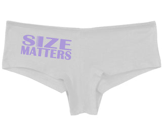 Size Matters - White Boy Short