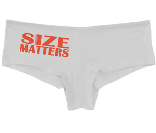 Size Matters - White Boy Short