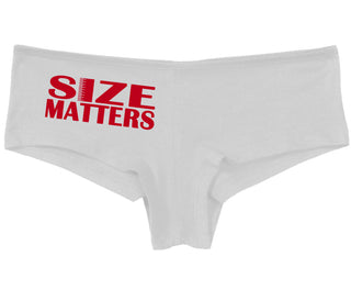 Size Matters - White Boy Short