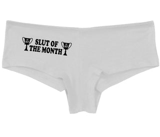 Slut Of The Month - White Boy Short