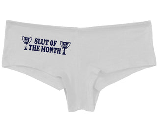 Slut Of The Month - White Boy Short