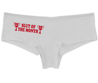 Slut Of The Month - White Boy Short