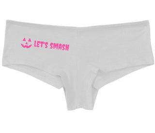 Let's Smash Pumpkins - White Boy Short