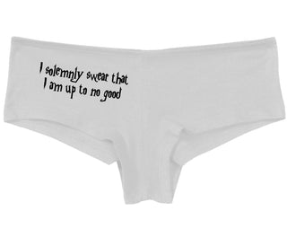 I Solemnly Swear I Am Up To No Good - White Boy Short