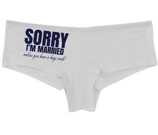 Sorry I'm Married Unless You Have A Huge Cock - White Boy Short