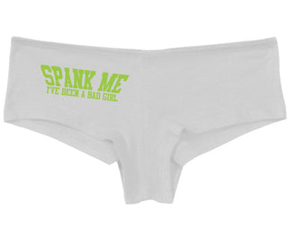 Spank Me I've Been A Bad Girl - White Boy Short