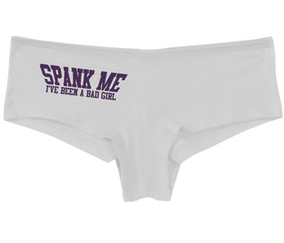 Spank Me I've Been A Bad Girl - White Boy Short
