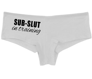 Sub Slut In Training - White Boy Short