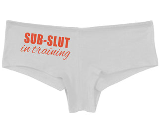 Sub Slut In Training - White Boy Short