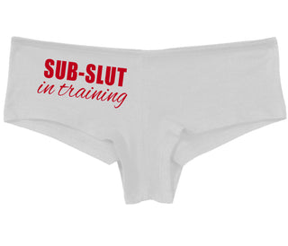Sub Slut In Training - White Boy Short