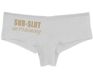 Sub Slut In Training - White Boy Short